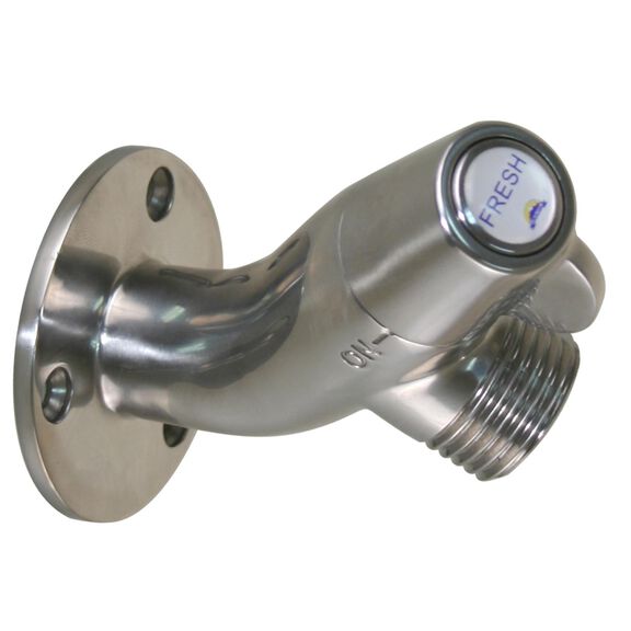 Angled Washdown Spigot, Stainless Steel image number 2