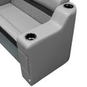 Wise DLX3009-221 DLX Series Pontoon Left Radius Arm Rest - Marble image number 5