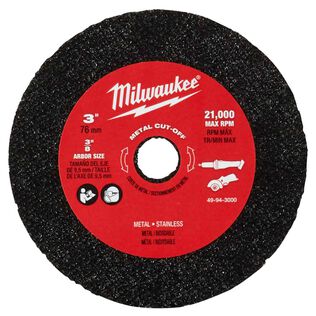 3" Metal Cut Off Wheel, 3-Pack