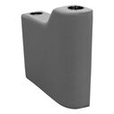 Wise DLX3009-221 DLX Series Pontoon Left Radius Arm Rest - Marble image number 3