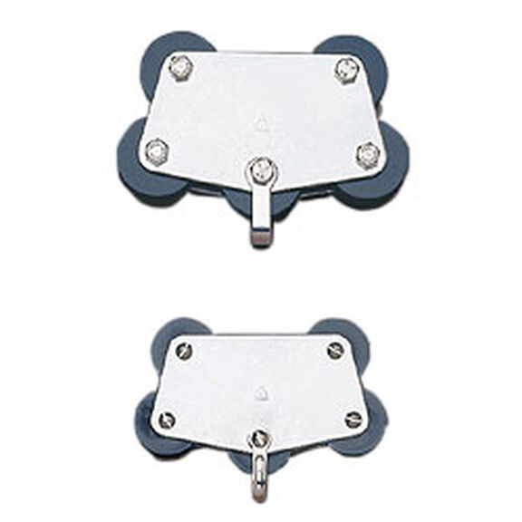 Split Backstay Adjuster for 3/16" Wire 4 RPL Delrin Sheaves image number 0