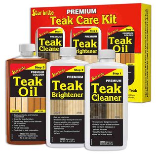 Premium Teak Care Kit, 3 Pints