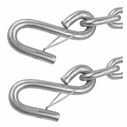 1/4" x 32" Trailer Safety Chain Set, Class II, Set image number 3