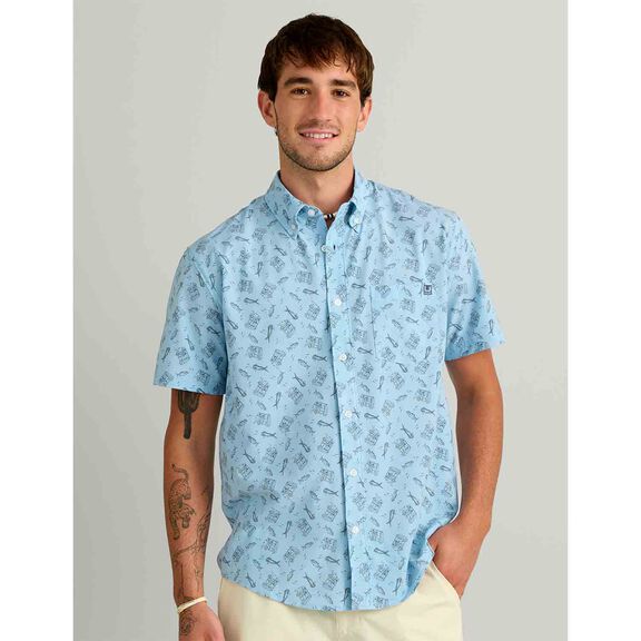 Men's Kona Printed Shirt image number 0