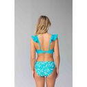 Women's Ruffle Crop Bikini Top image number 5
