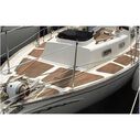 Treadmaster Textured Diamond Pattern Nonskid Sheet,, 47" x 35", Teak image number 1