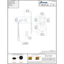 Aidack Recessed Control Valve Hot/Cold Mixer, Chrome Cup & Lid, Chrome Aidack Handle image number 3