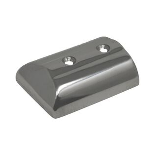 END CAP, RUB RAIL W/(2) #8 CSK HOLES