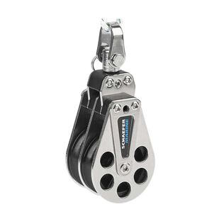 5 Series Double Block, Stainless Cheeks, 11.6 oz.