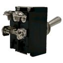Chrome Plated Toggle Switch, Off/On, DPST image number 2