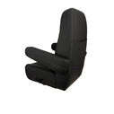 Black And Charcoal Mariner Pilot Helm Seat image number 3
