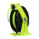 Flexzilla Pro Retractable Air Hose Reel Open Face Single Axle Arm 3/8" 50' image number 0