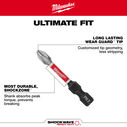 SHOCKWAVE Impact Duty 3-1/2" Impact Duty Phillips #2 Power Bit image number 0