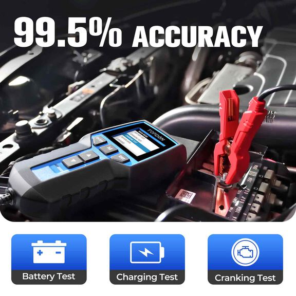12V Battery & 12V/24V System Tester image number 5