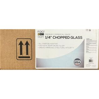 1/4" Chopped Glass 10 lb Box