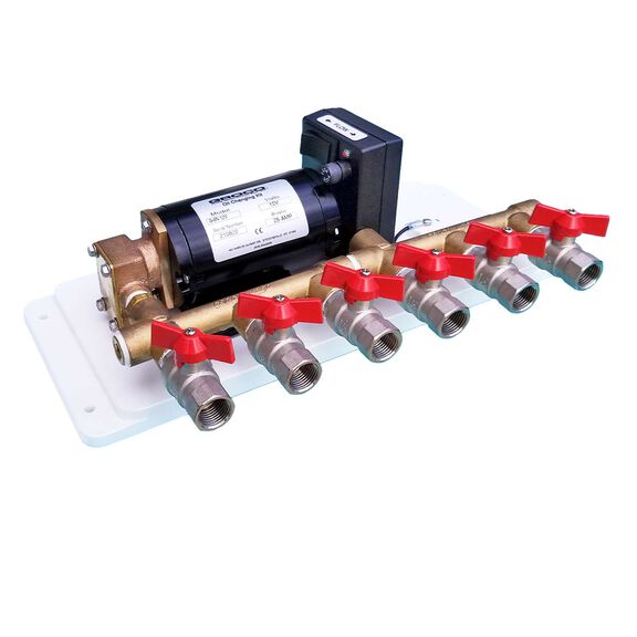 U LUBE 6 Port Oil Change System, 12V Without Cover image number 0