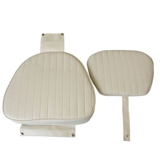 White Commodore Seat Cushions image number 0