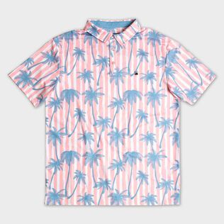 Men's Resort Palms Stretch Polo