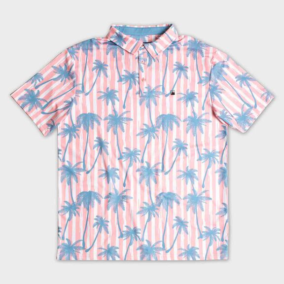 Men's Resort Palms Stretch Polo image number 0