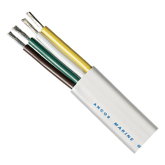 16/4 Flat Trailer Cable by the Foot image number 0