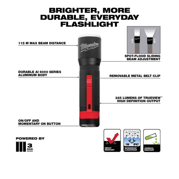 325L Focusing Flashlight image number 1