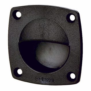 Plastic Flush Pull - Black