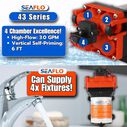 SEAFLO 43 Series 12V 3.0 GPM 55 PSI Diaphragm Water Pump image number 5