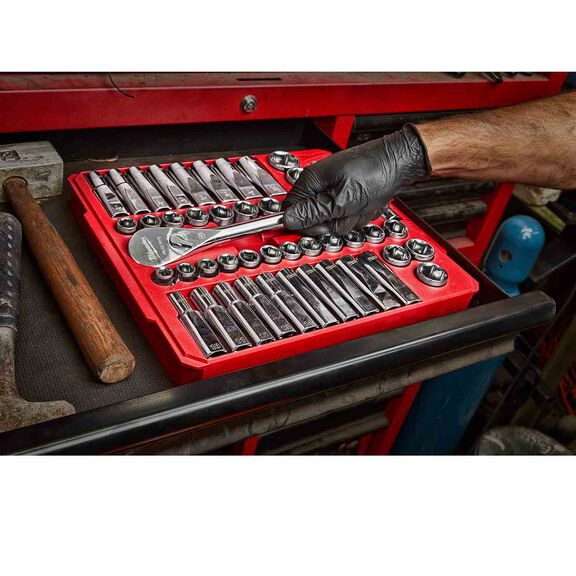 1/2" Socket Wrench Set (SAE & Metric), 47 Piece image number 2