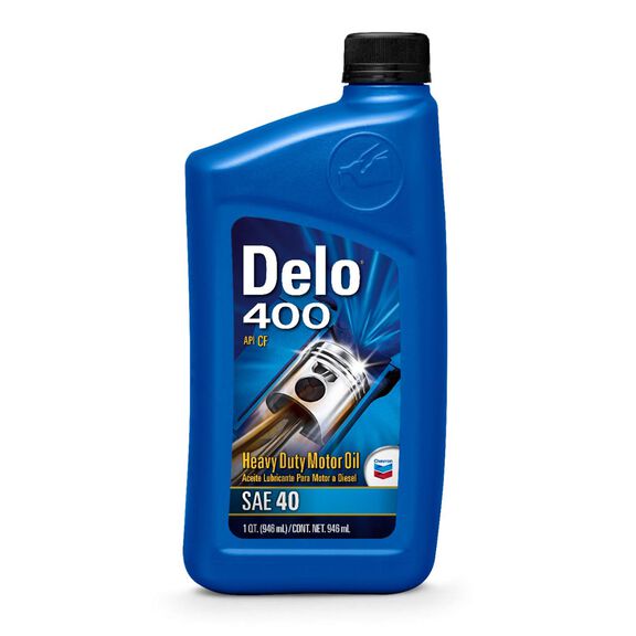 Chevron Delo 400 SAE 40 Heavy Duty Conventional Engine Oil image number 0