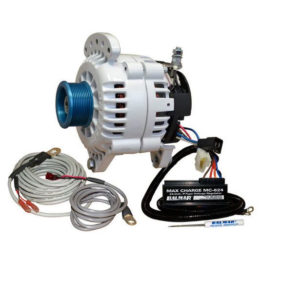 60-Series, 24 Volt, 70 Amp, Dual Foot, Alternator Kit image number 0
