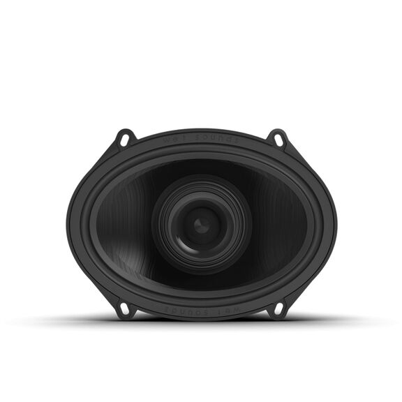 Wet Sounds ZERO 57 XZ-B 5.7-Inch High Output Component Style Coaxial Speakers with Horn-Loaded Tweeter in Black image number 1