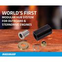 835257Q1 Flo-Torq II Hub Kit - for Mercury/Mariner and MerCruiser Engines image number 3