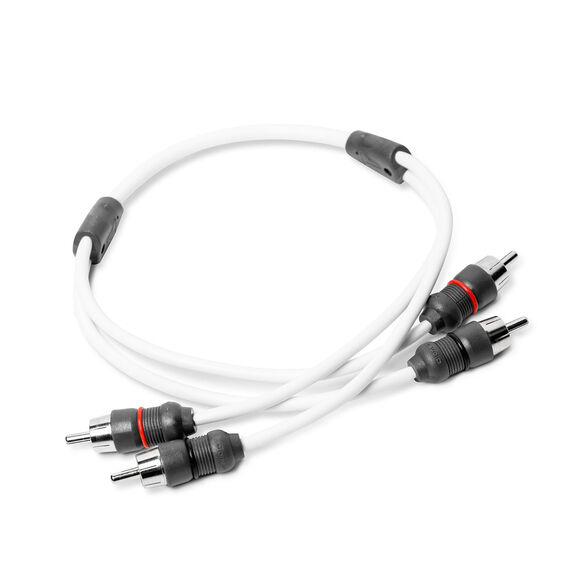 XMD-WHTAIC2-1.5: 2-Channel, 1.5 ft (0.46 m) Marine Audio Interconnect Cable image number 0