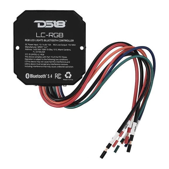 RGB-LED&nbsp;Lights Bluetooth Controller, Water Resistant image number 2