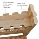 Rustic 16 Rolling Rod Rack image number 1