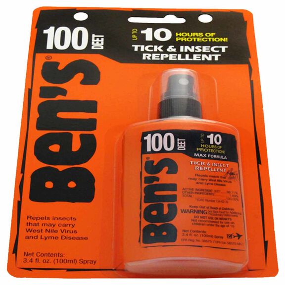 Ben's 100 MAX Tick & Insect Repellent, 3.4 oz. image number 0