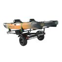 MicroSport Off-Road 2 Kayak Trailer Package (2 Sets Saddle Up Pro, Spare Tire) image number 3