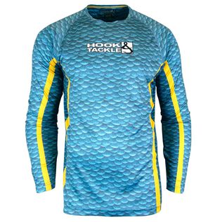 Men's Mahi Scales Hooded Shirt