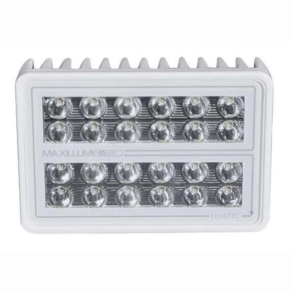 Maxillume h120 Trunnion Mount LED Floodlight, 12,000 Lumen, White Dimming, White Housing image number 3