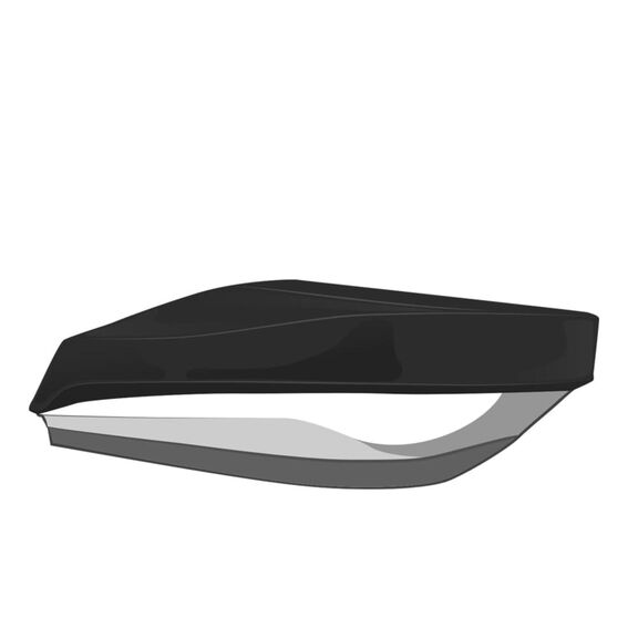 Exact Fit Boat Cover For 2001-2002 Bayliner Ciera 2455 SK I/O- Sharkskin Supreme - Caribbean Blue image number 0