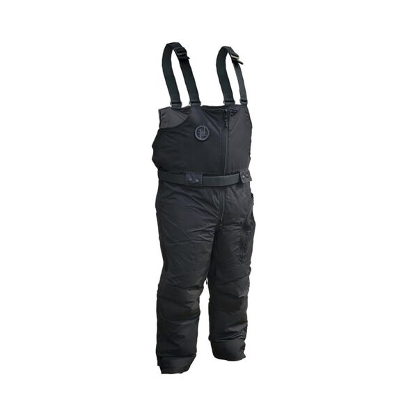 Snowmobile Bib Pants, Black, Large image number 0