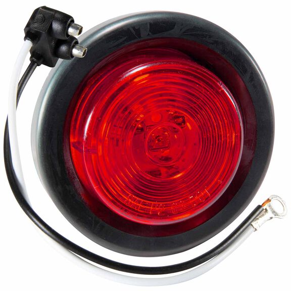 2" LED Sealed Round Clearance/Side Marker Trailer Light Kit image number 0