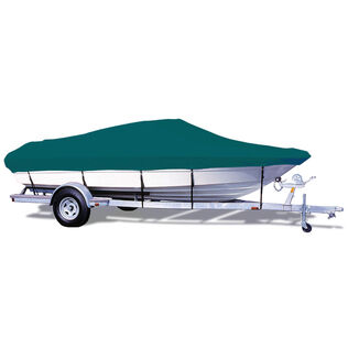 V-Hull Runabout Cover, OB, Teal, Hot Shot, 20'5"-21'4", 102" Beam