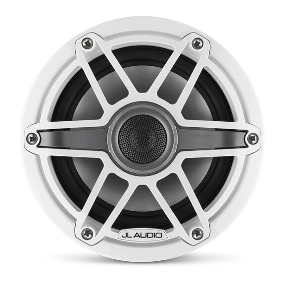M6-650X-S-GwGw&nbsp;6.5" Marine Coaxial Speakers, White Sport Grilles image number 0