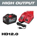 M18&trade; REDLITHIUM&trade; HIGH OUTPUT&trade; HD 12.0Ah Battery and Charger Starter Kit image number 0