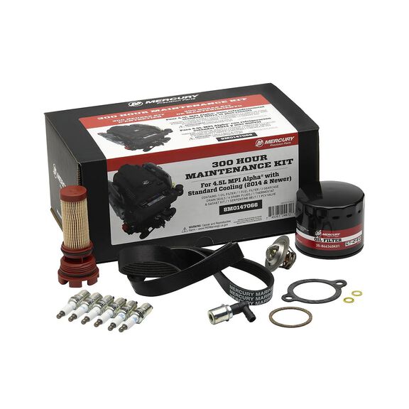 MerCruiser 4.5L MPI Engine with Alpha Sterndrive 300 Hour Maintenance Kit image number 0