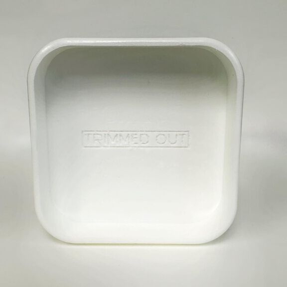 Yamaha 6Y8F Digital Gauge Cover, Square White image number 4