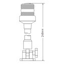 SEAFLO LED All-Round Pole Lights, 9-1/2", 3NM, 2.5W, 12/24V, Adjustable Mount, 03-Series image number 1