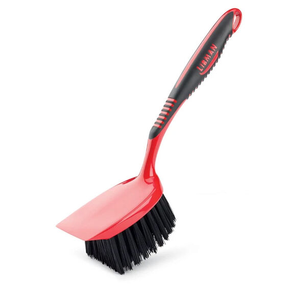 Short Handle Utility Brush, Red image number 0