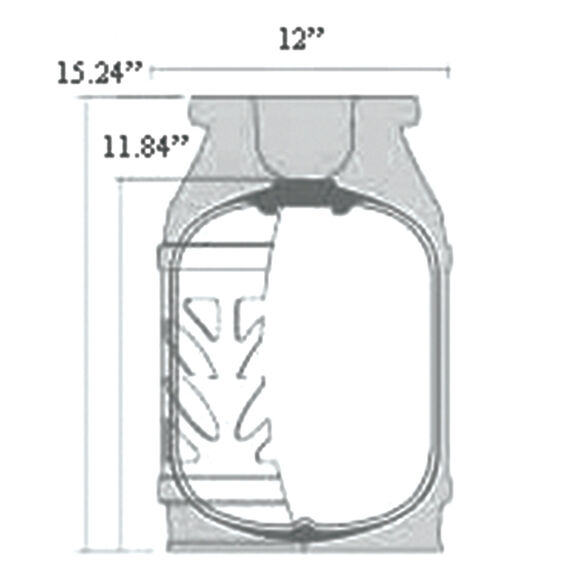 LPG Fiberglass Tank 11lb. image number 1